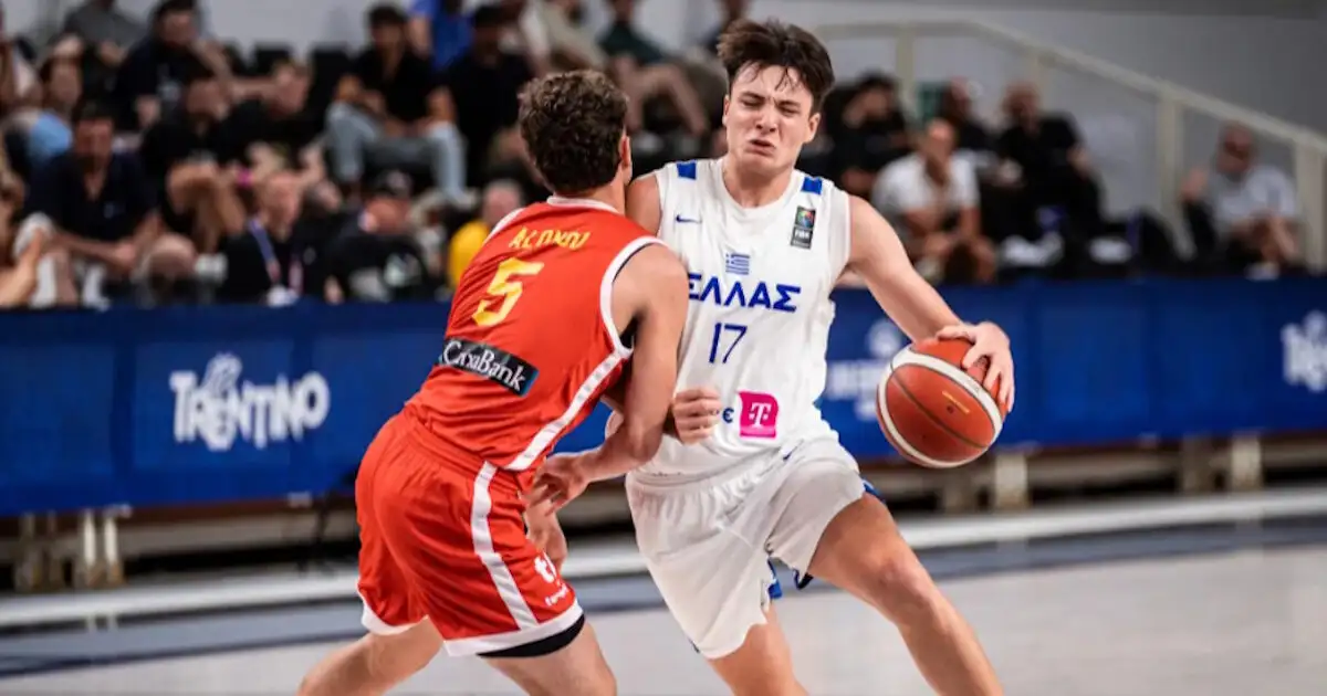 Драматична поразка: Грецька збірна U18 поступилася Іспанії після переваги у 29 очок на Чемпіонаті світу