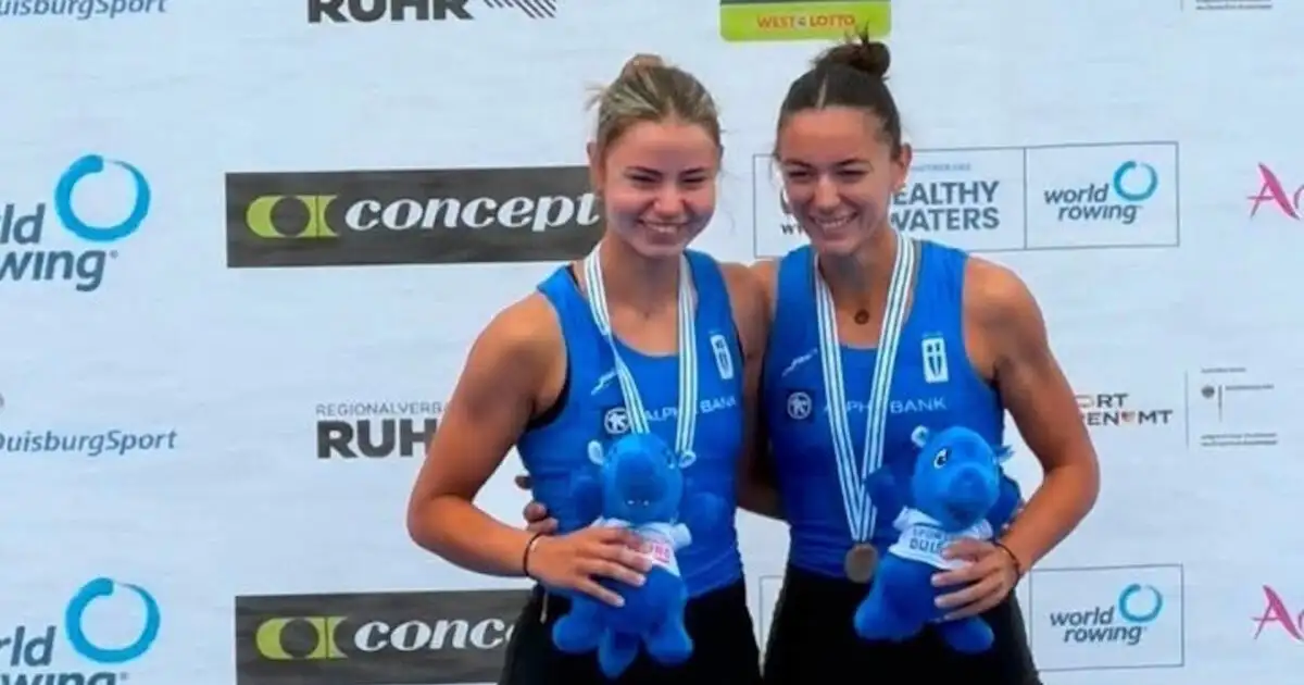Грецькі веслувальники тріумфують на Чемпіонаті світу U23: 6 медалей та перше місце у заліку!